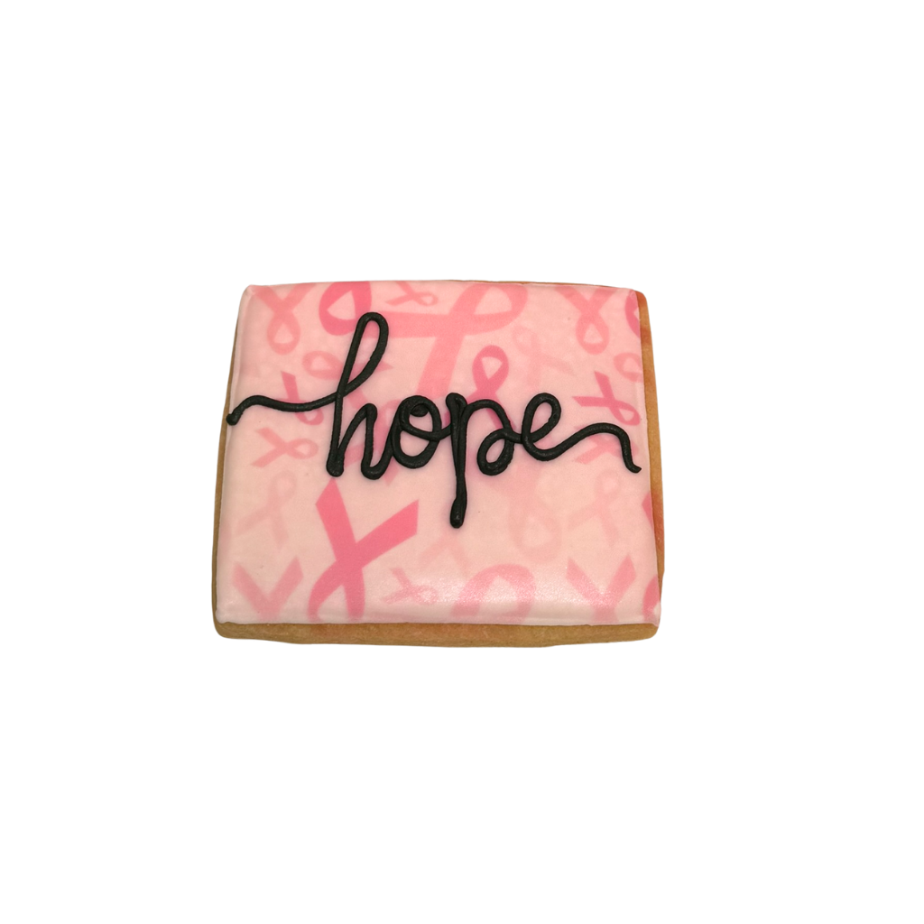 Breast Cancer Awareness Cookies, Choose Your Own