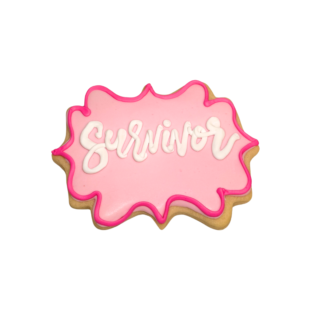 Breast Cancer Awareness Cookies, Choose Your Own