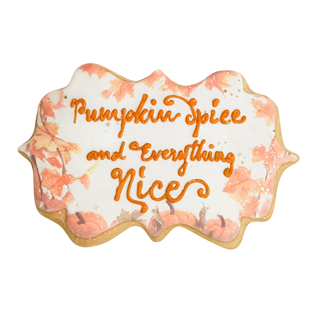 Fall Cookies, Choose Your Own