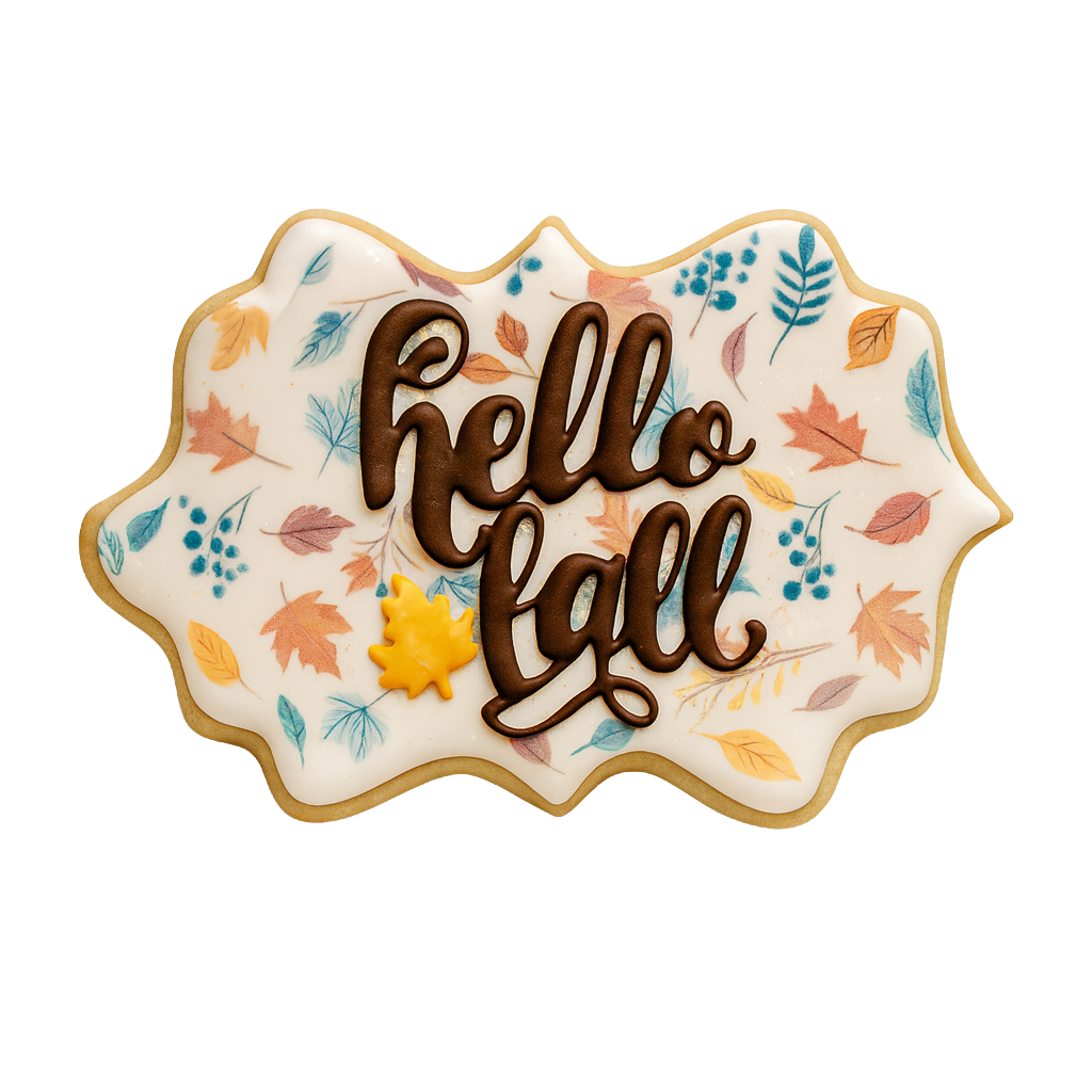 Fall Cookies, Choose Your Own