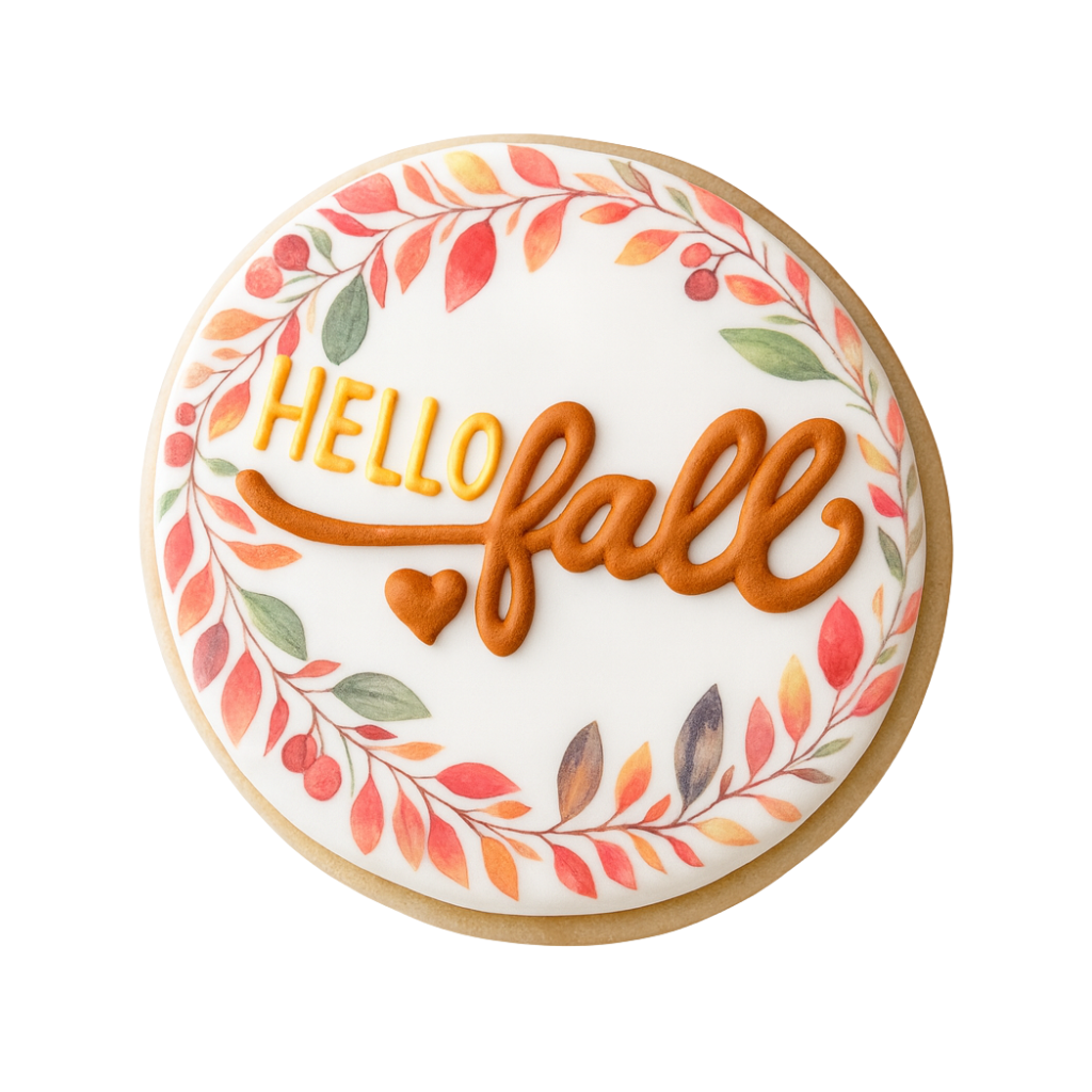 Fall Cookies, Choose Your Own