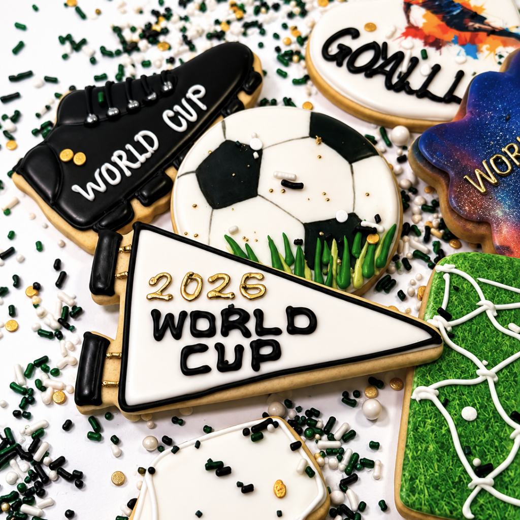World Cup Cookies, Assorted