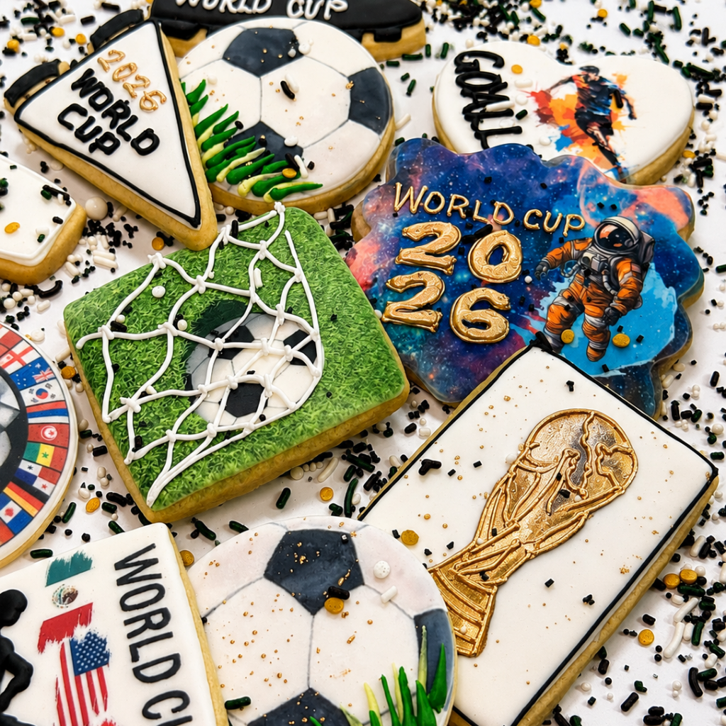 World Cup Cookies, Assorted