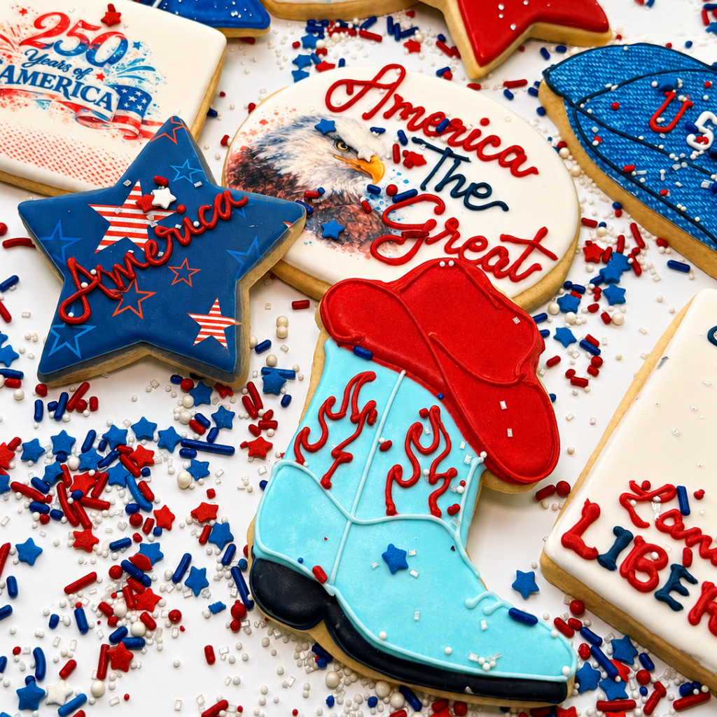 4th of July Cookies, Assorted