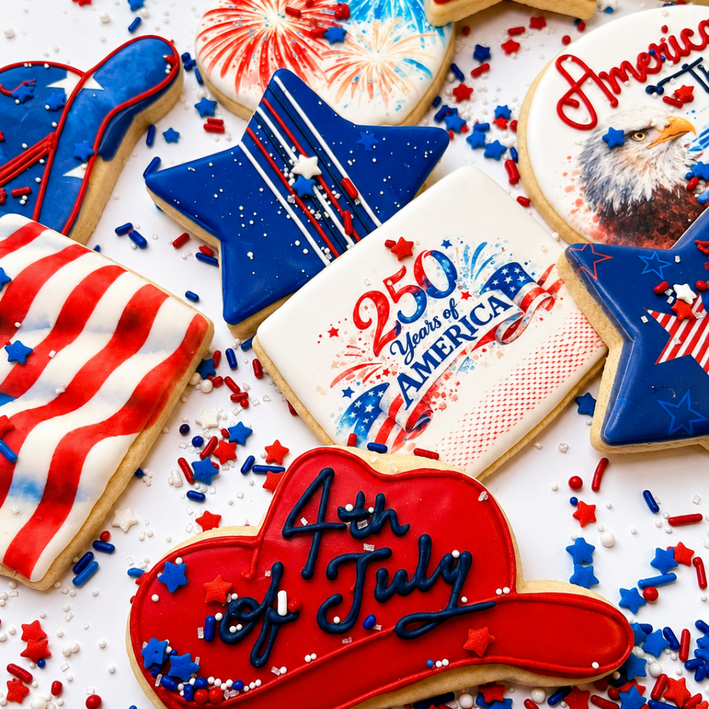 4th of July Cookies, Assorted