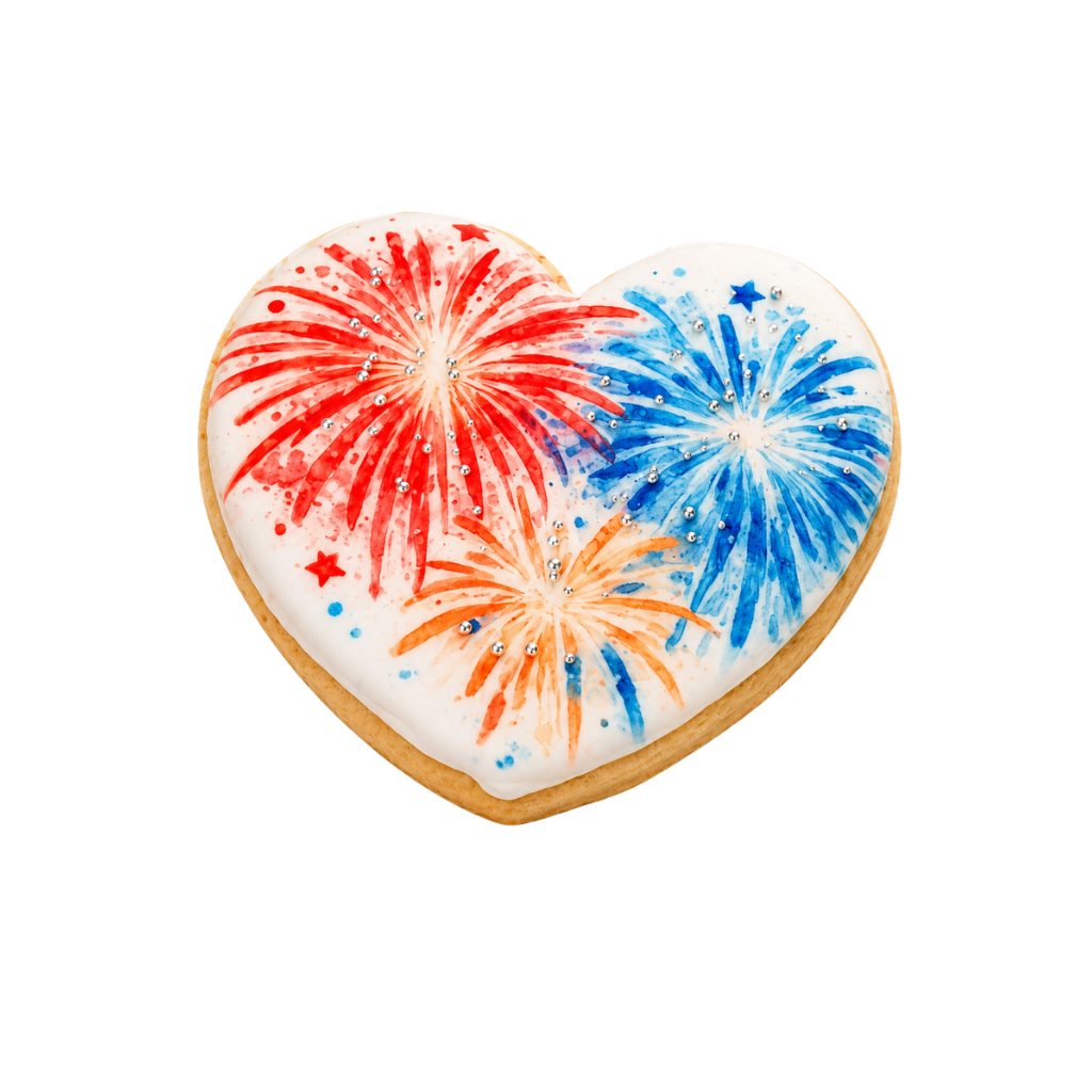 4th of July Cookies, Choose Your Own