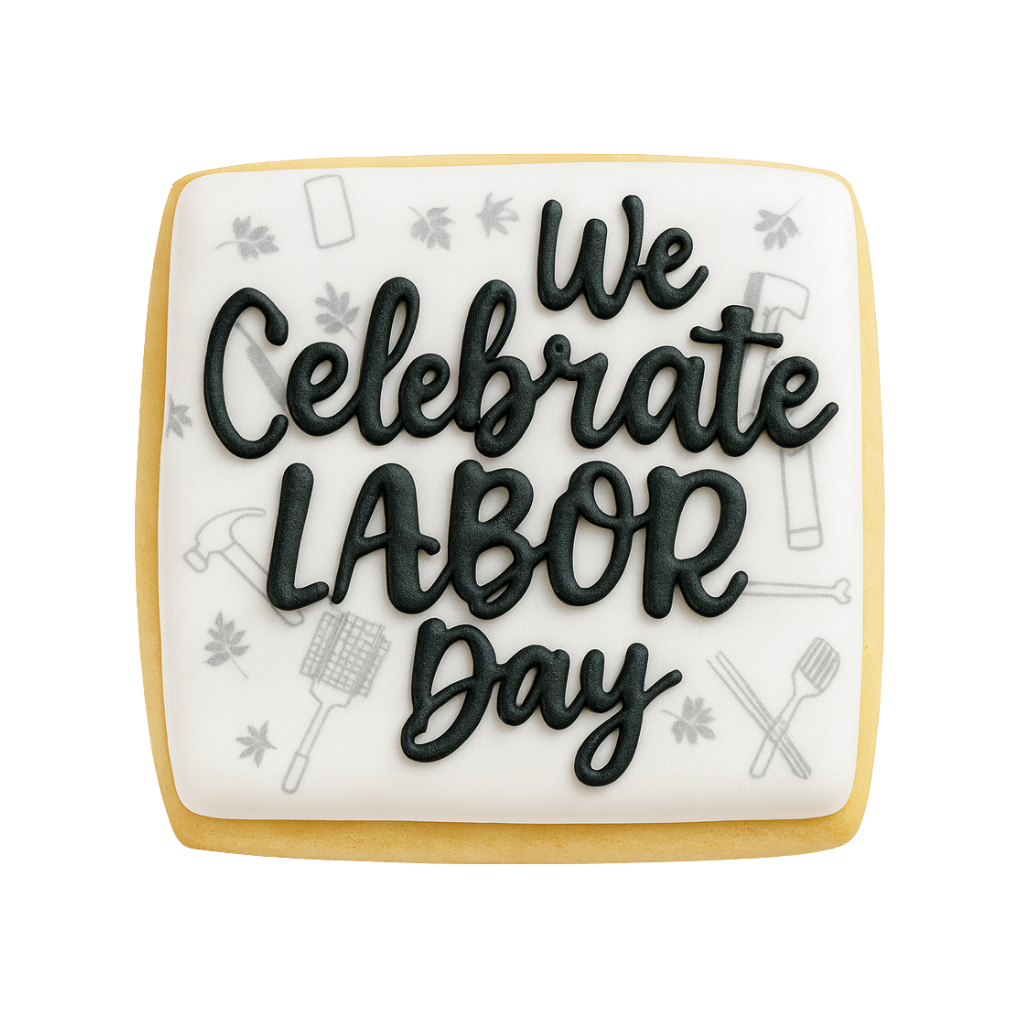 Labor Day Cookies, Choose Your Own