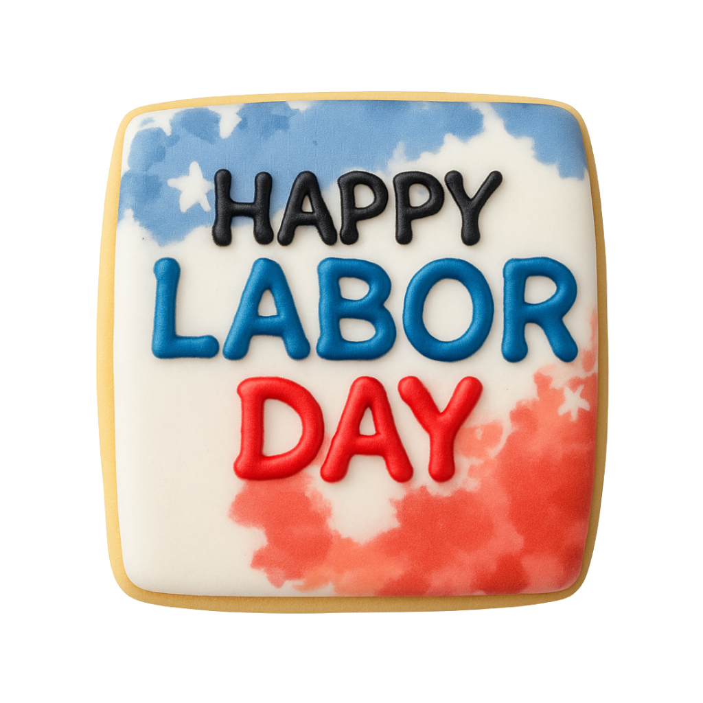 Labor Day Cookies, Choose Your Own