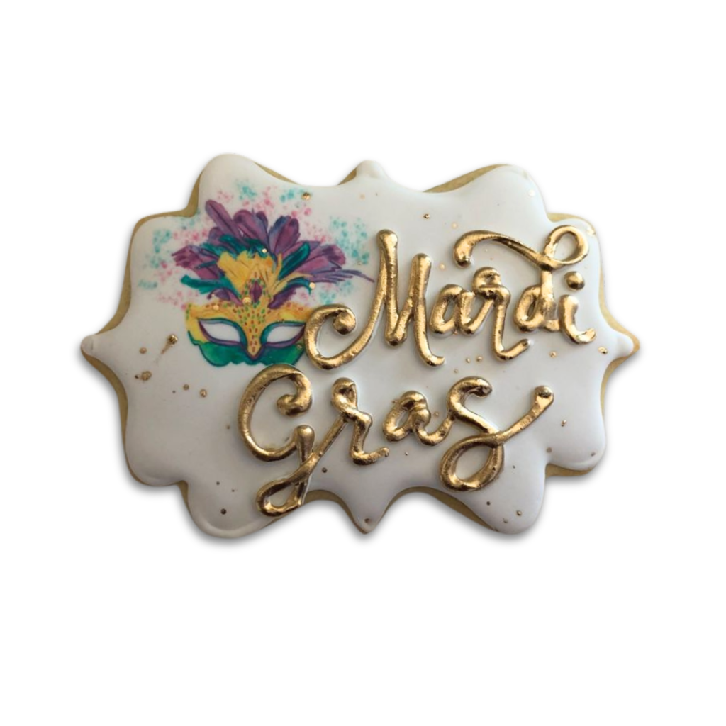 Mardi Gras Butter Cookies, Choose Your Own