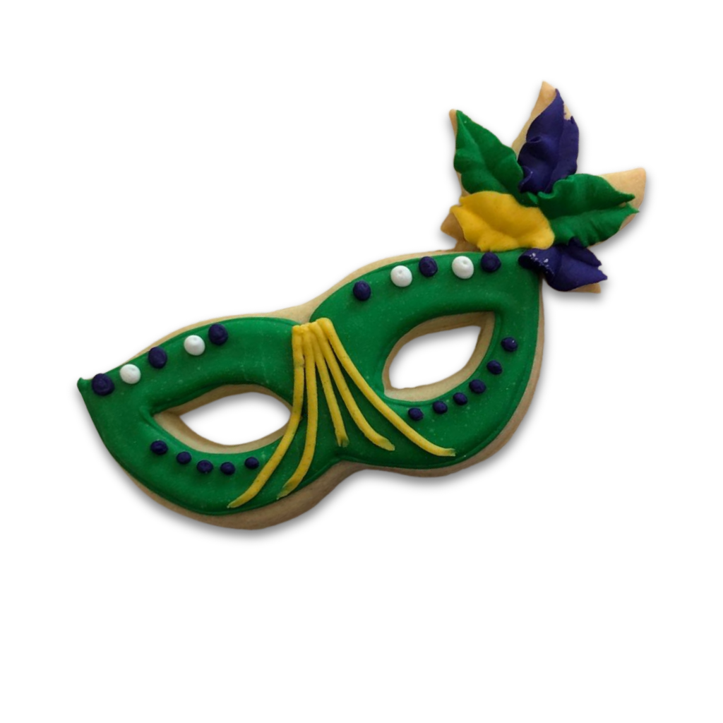 Mardi Gras Butter Cookies, Choose Your Own