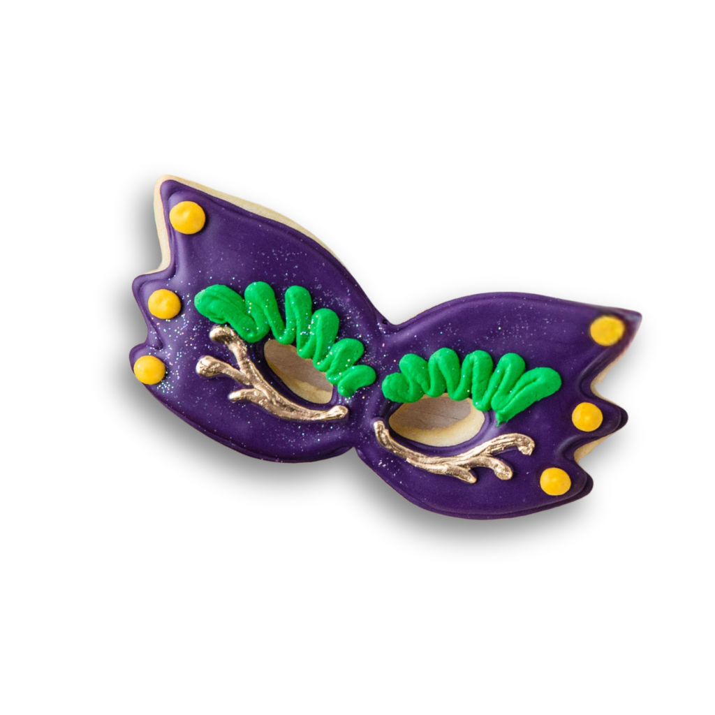 Mardi Gras Butter Cookies, Choose Your Own