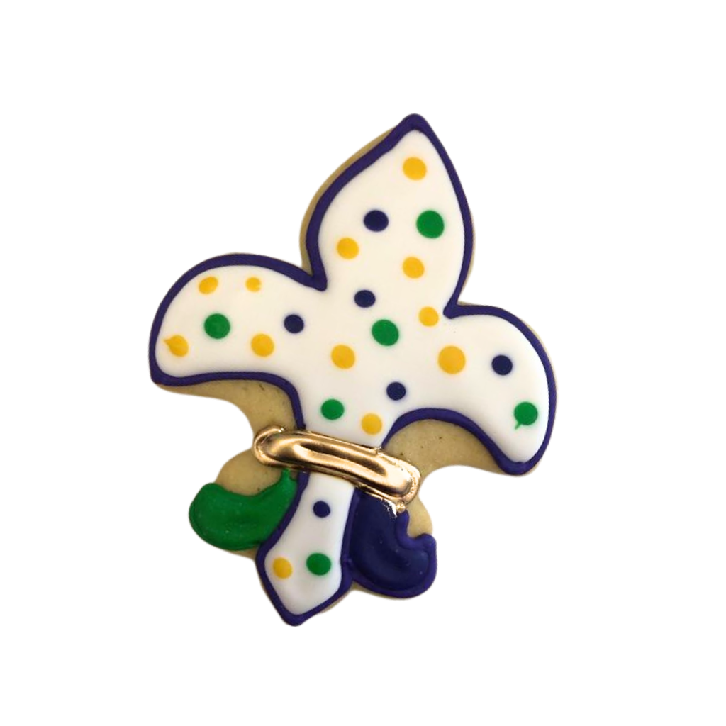 Mardi Gras Butter Cookies, Choose Your Own