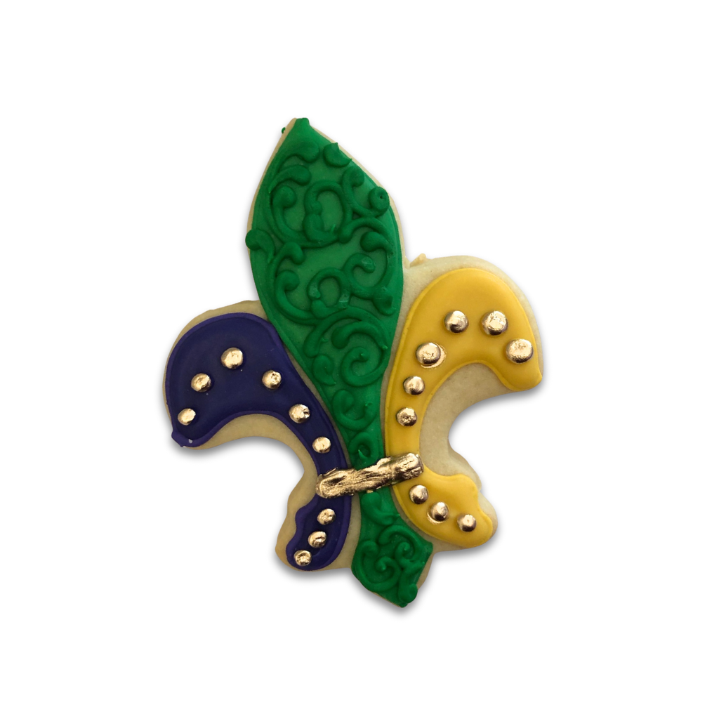Mardi Gras Butter Cookies, Choose Your Own