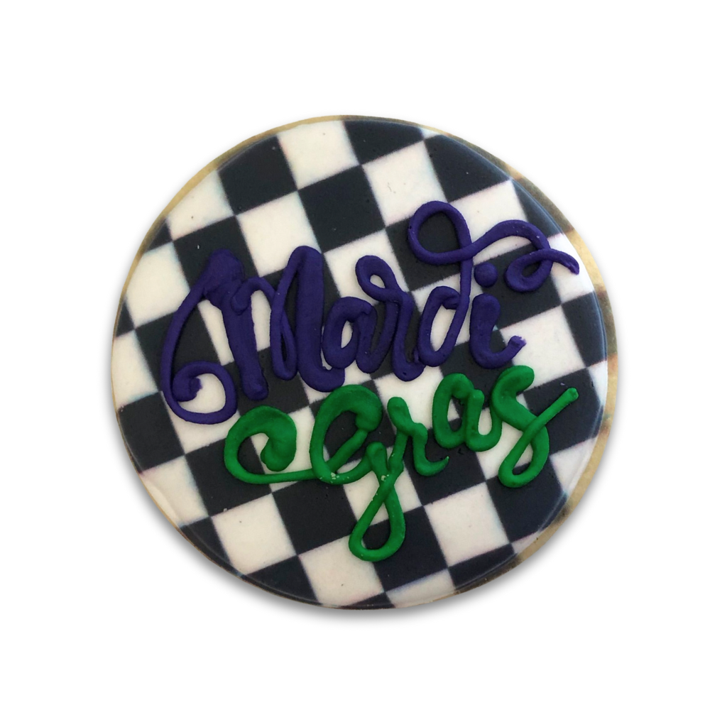 Mardi Gras Butter Cookies, Choose Your Own