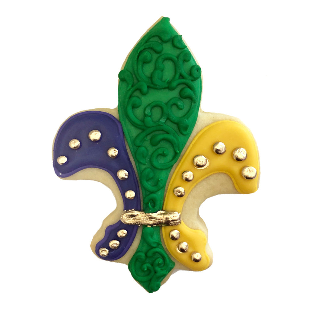 Mardi Gras Butter Cookies, Assorted