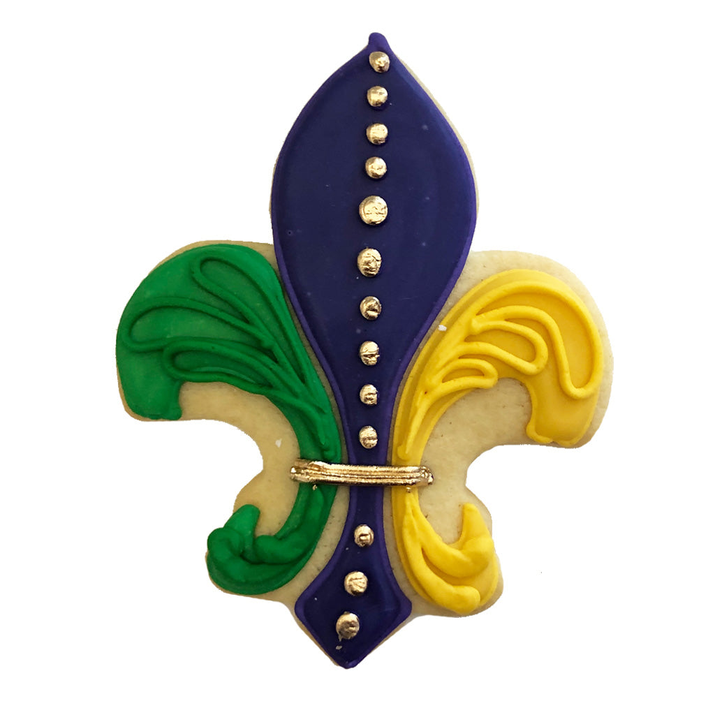 Mardi Gras Butter Cookies, Assorted