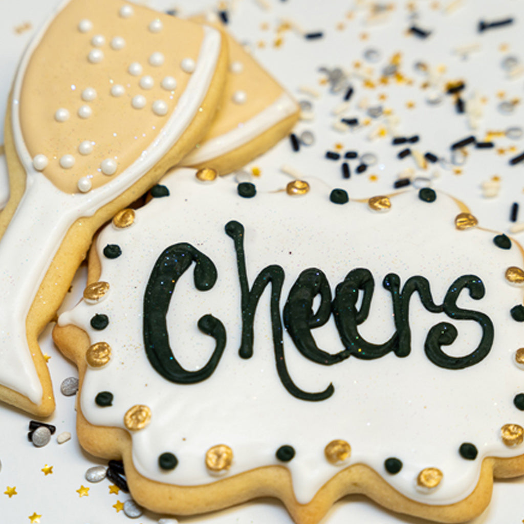 New Year Butter Cookies, Assorted