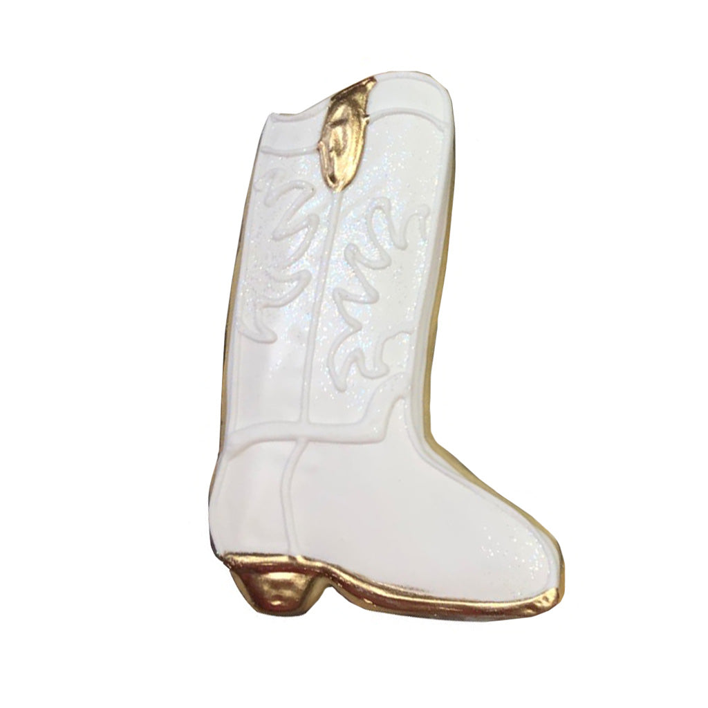 White Cowboy Boot