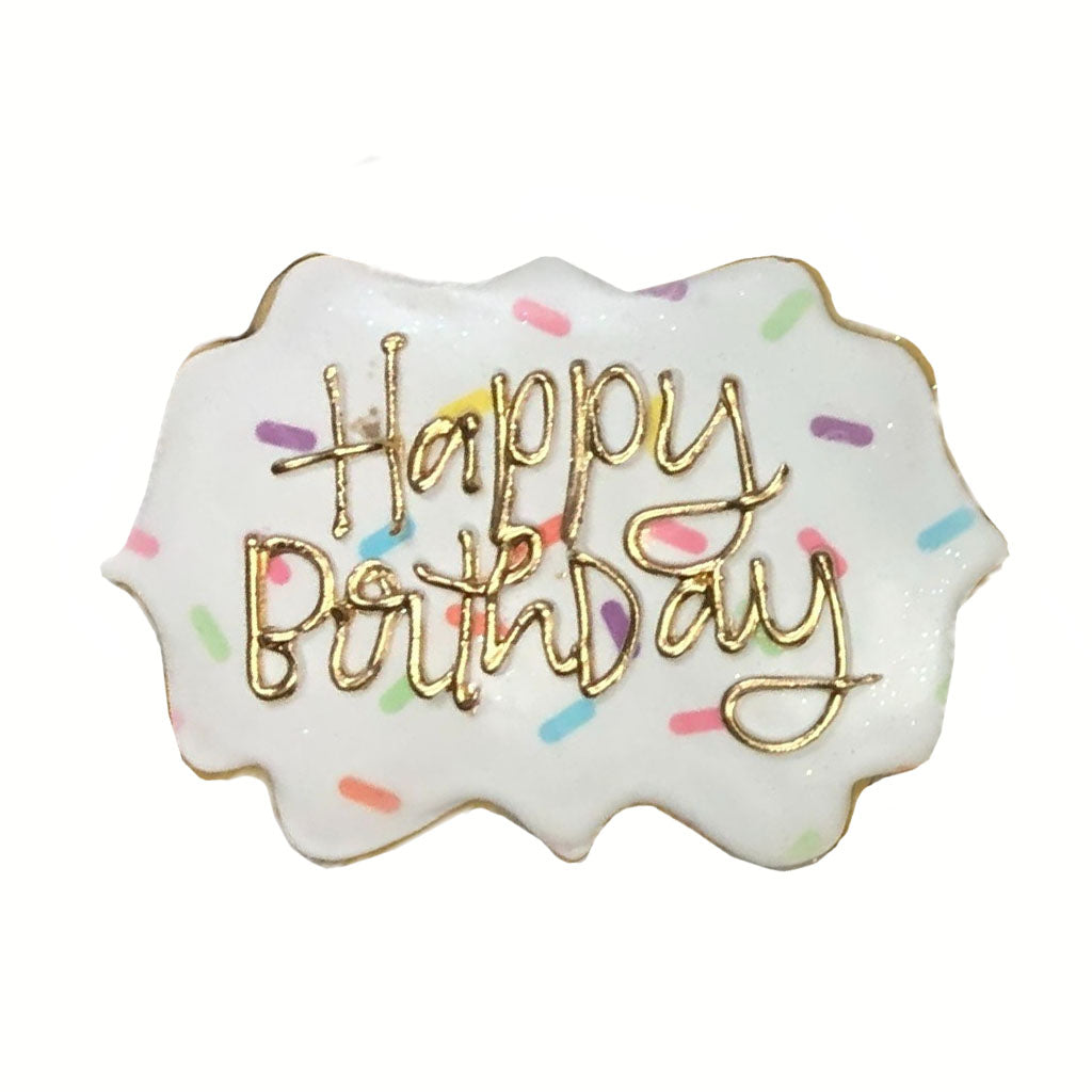 Confetti Birthday Plaque