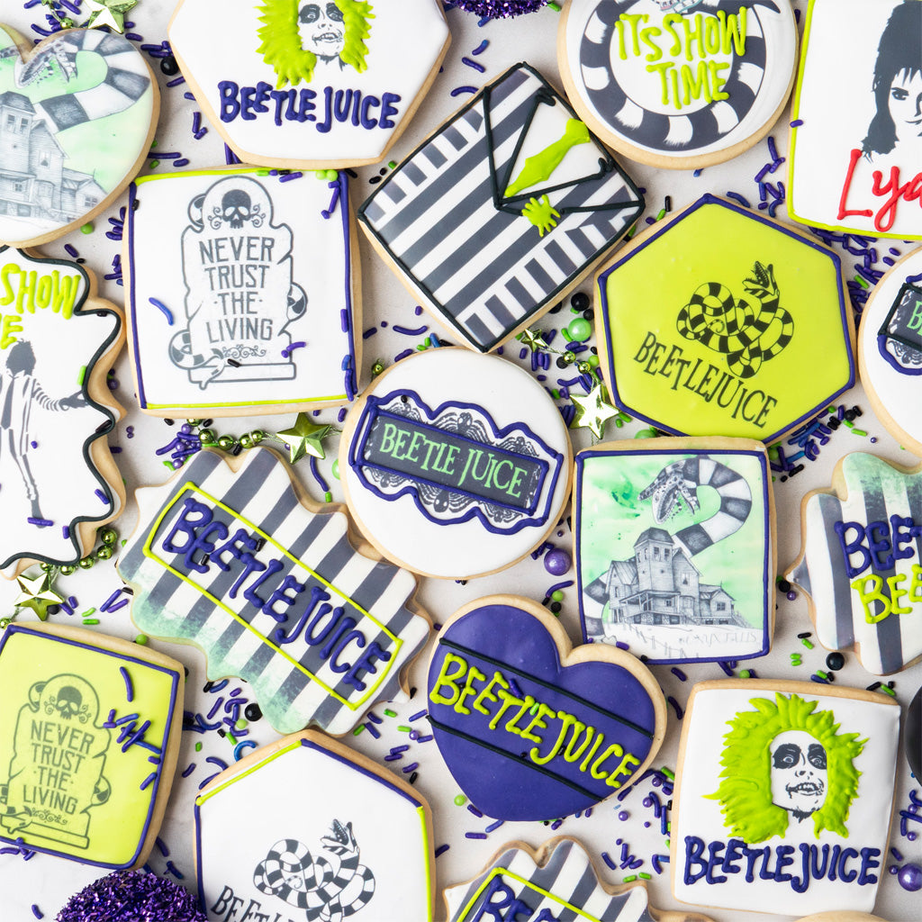 Beetlejuice Butter Cookies, Assorted