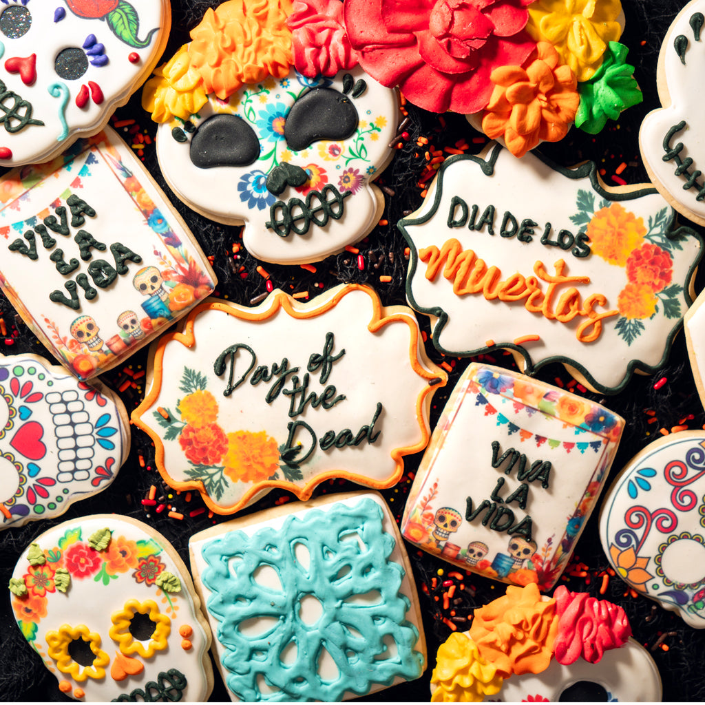 Day of the Dead Butter Cookies