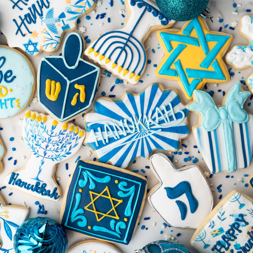 Hannukah Butter Cookies, Assorted