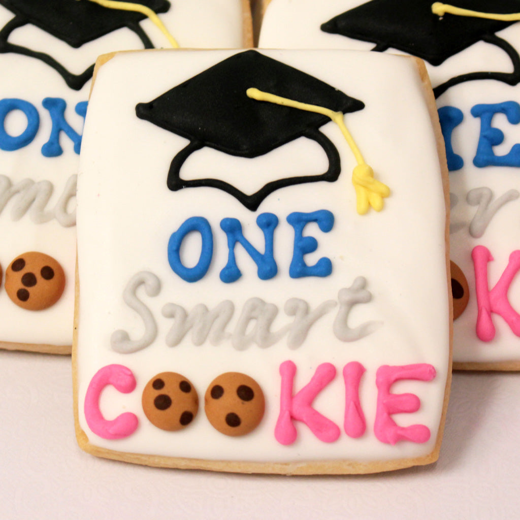 More Graduation Theme Cookies