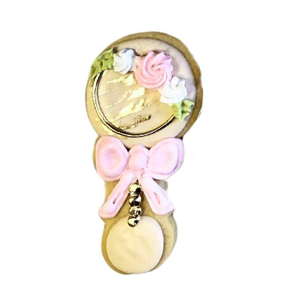 Pink & Gold Rattle