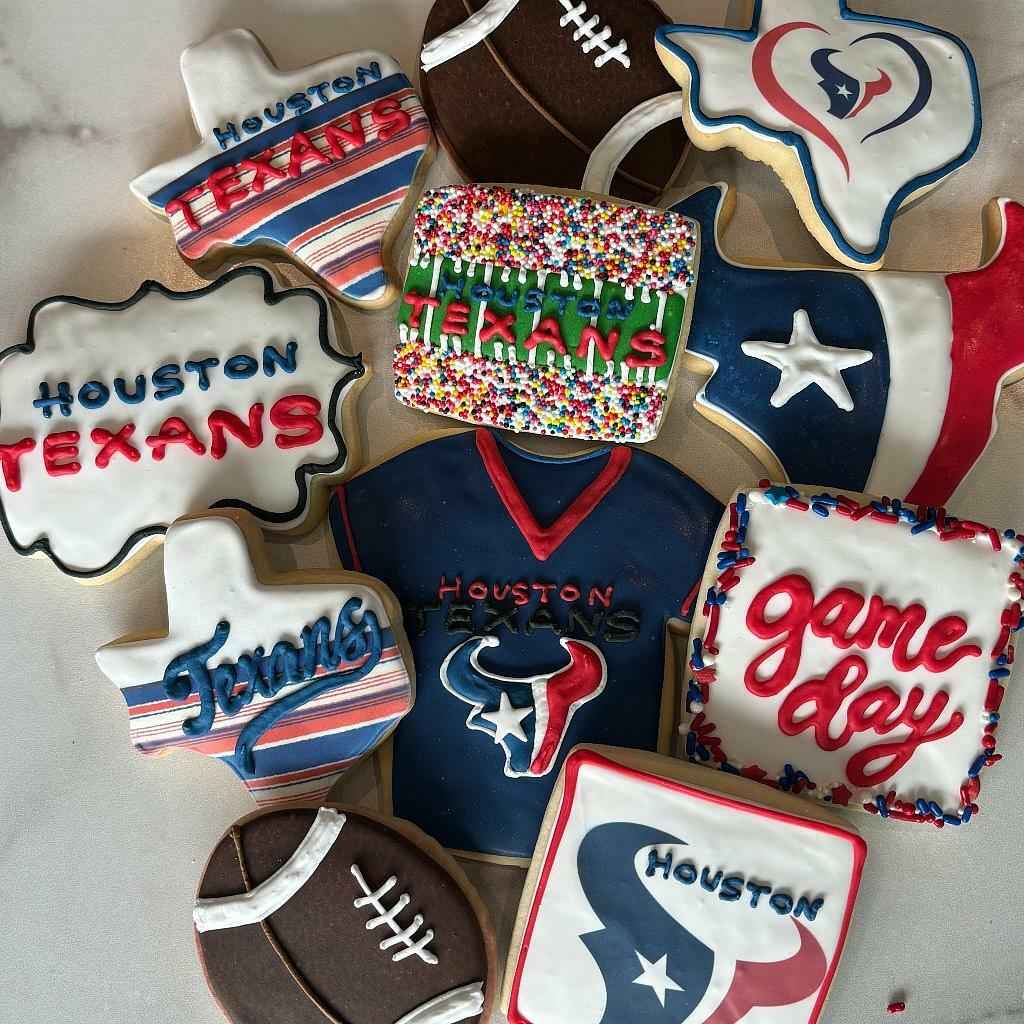 Texans Cookies, Assorted