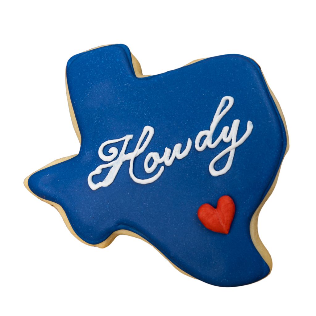 Texas-Shaped Cookies, Assorted