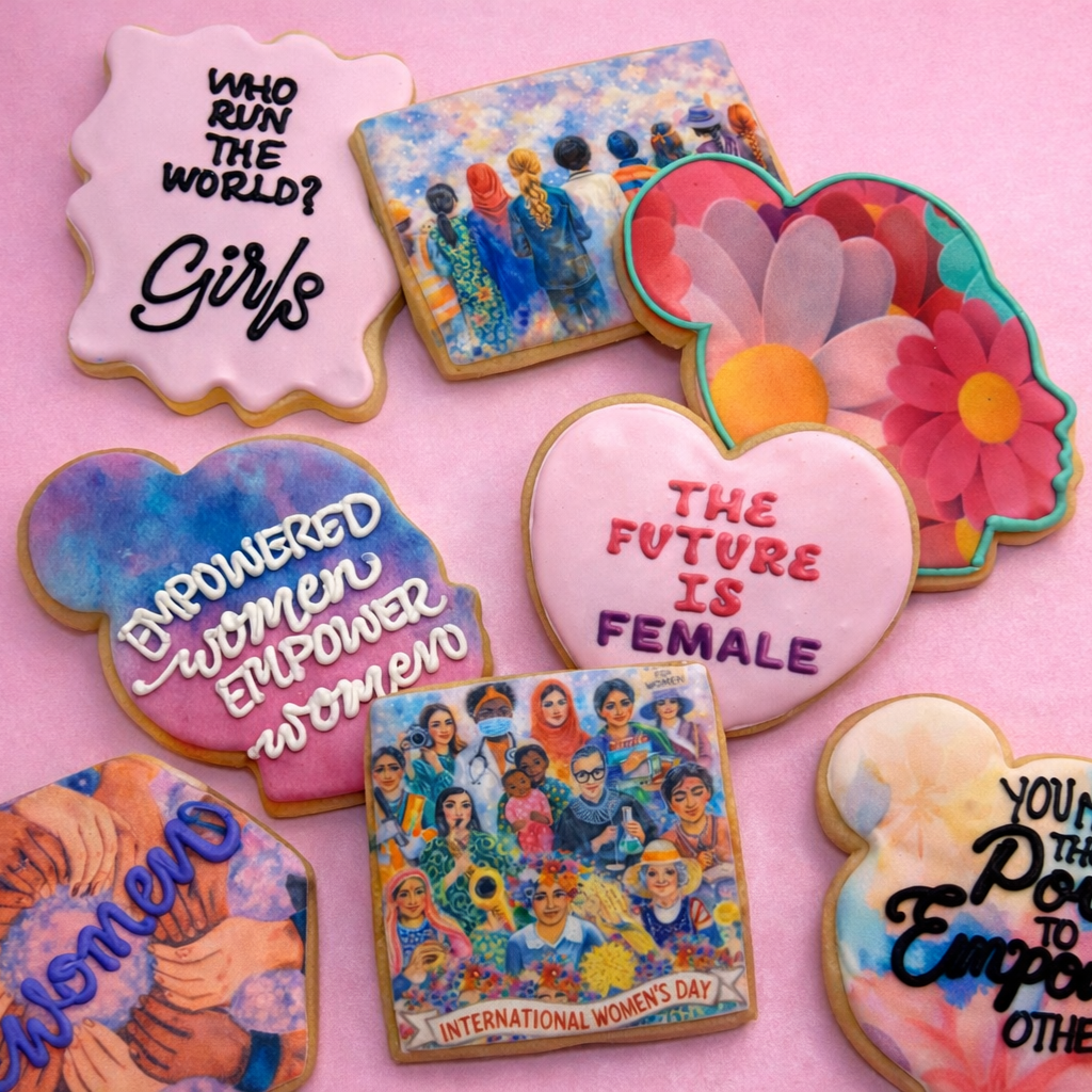 Women's History Month Cookies, Assorted