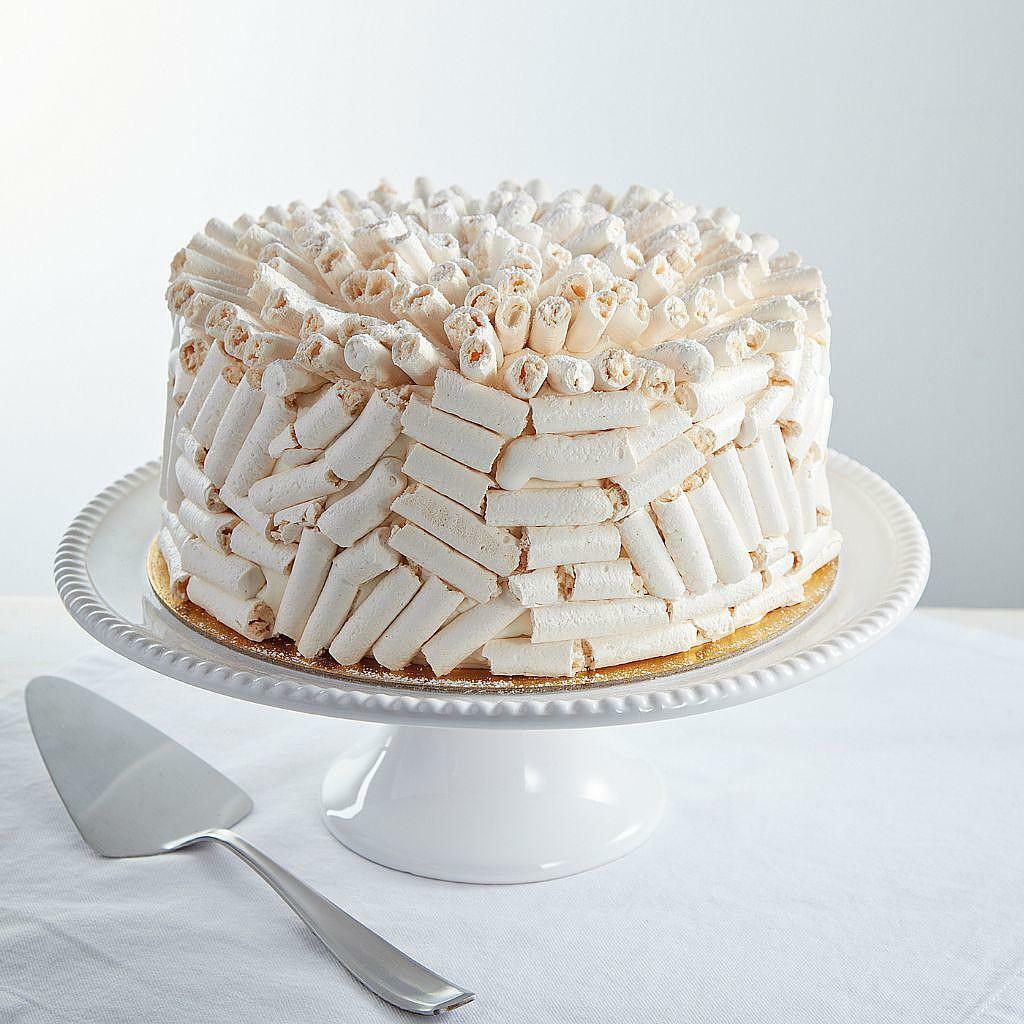 White Chocolate Concorde Cake (GF), 9-inch