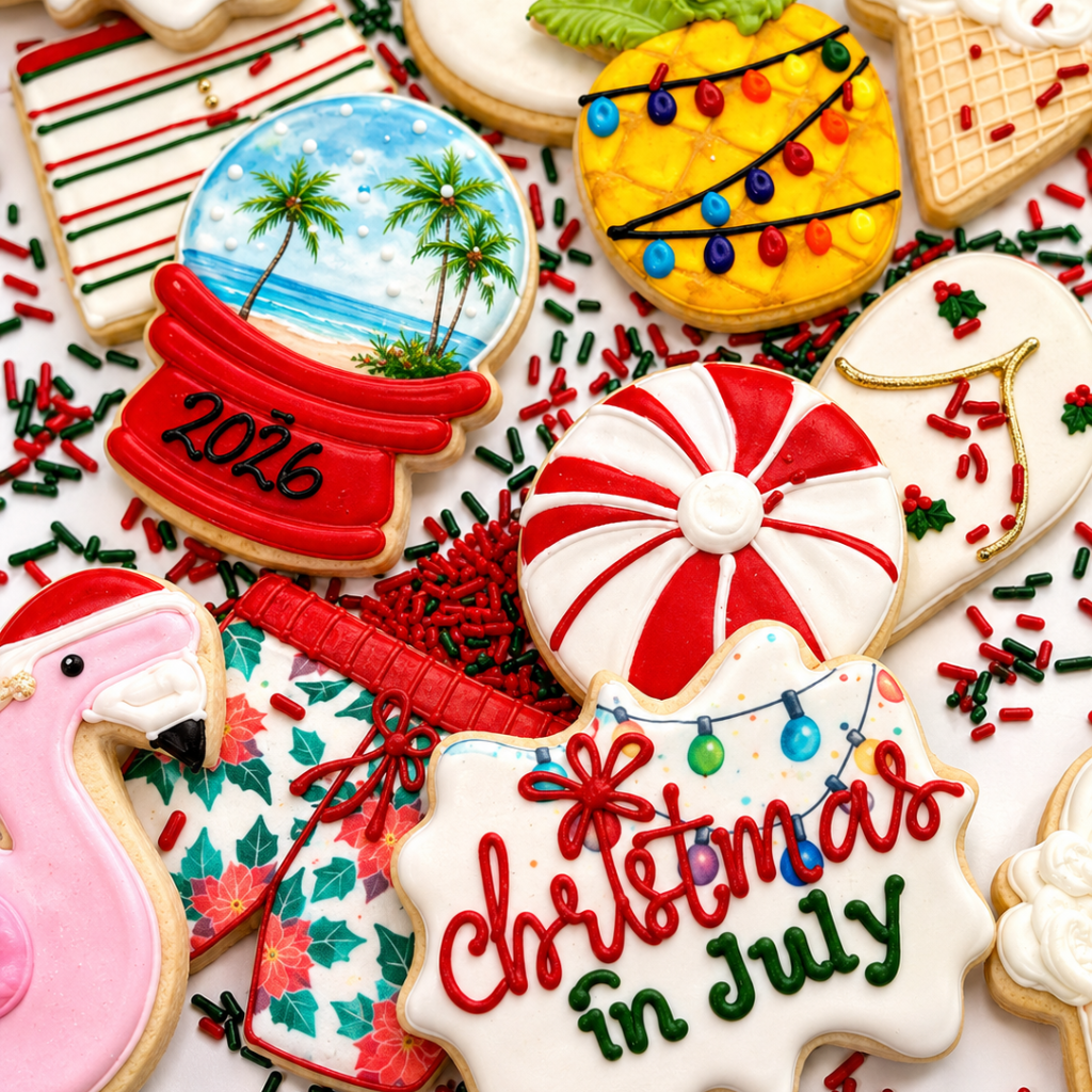 Christmas in July Cookies, Assorted